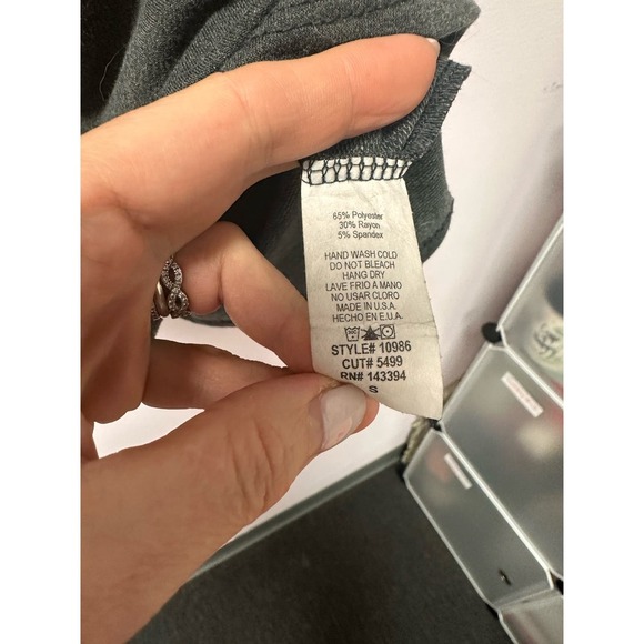 Cotton Bleu size small lightweight hoodie. - Picture 4 of 4